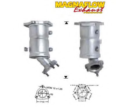 Катализатор MAGNAFLOW 75608D