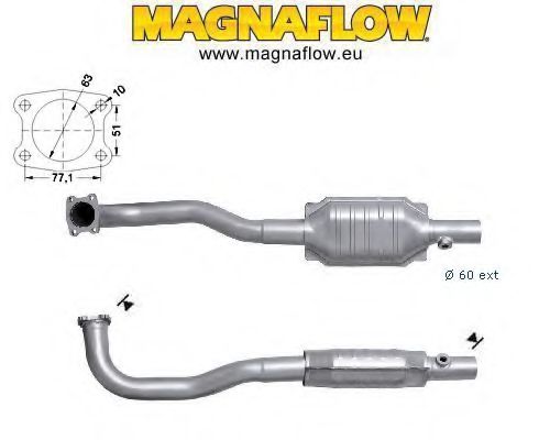 Катализатор MAGNAFLOW 79209