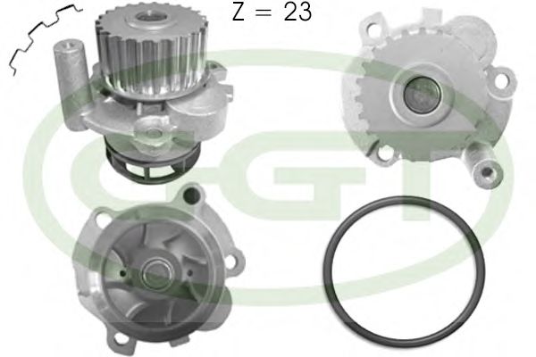 Водяной насос GGT PA12525