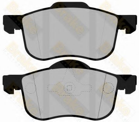 Комплект тормозных колодок, дисковый тормоз Brake ENGINEERING PA1270