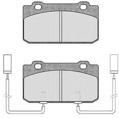 Комплект тормозных колодок, дисковый тормоз RAICAM RA.0313.2