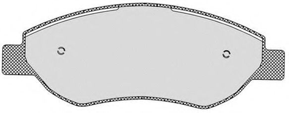 Комплект тормозных колодок, дисковый тормоз RAICAM RA.0847.0