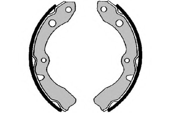 Комплект тормозных колодок DELPHI 1569