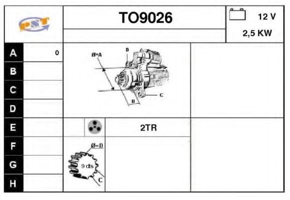 Стартер ELSTOCK 25420