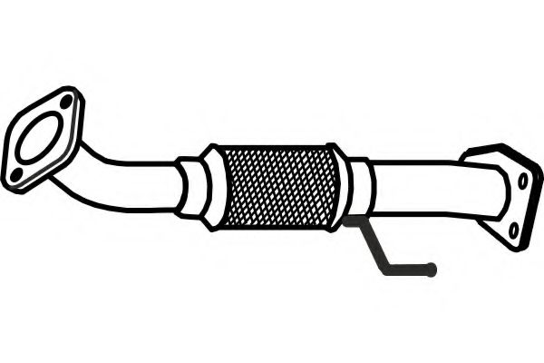 Труба выхлопного газа FENNO 2747