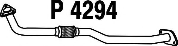 Труба выхлопного газа TEMOT 350121