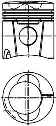 Поршень KOLBENSCHMIDT 102074