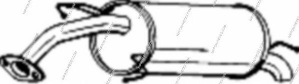 Система выпуска ОГ NPS D430O28