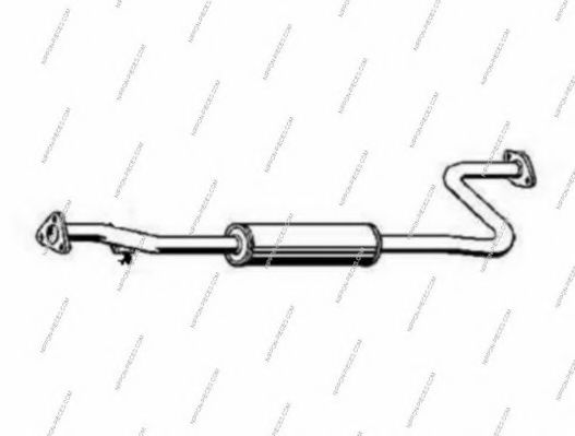 Система выпуска ОГ NPS H430A70
