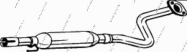 Система выпуска ОГ NPS T430A342