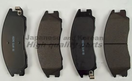 Комплект тормозных колодок, дисковый тормоз ASHUKI 1080-4350