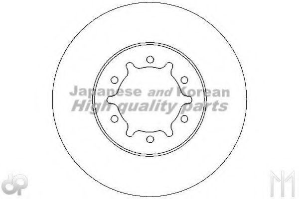 Тормозной диск ASHUKI N013-41