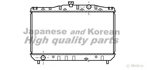 Радиатор, охлаждение двигателя ASHUKI T551-04