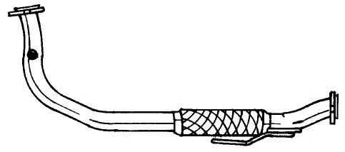 Труба выхлопного газа SIGAM 16147