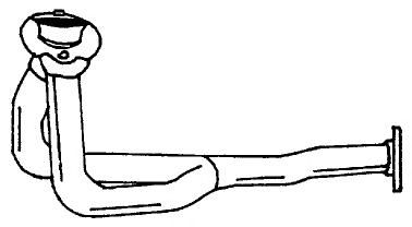 Труба выхлопного газа SIGAM 50144