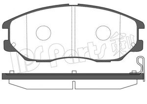 Комплект тормозных колодок, дисковый тормоз IPS Parts IBD-1K16