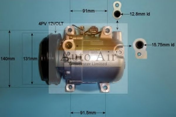 Компрессор, кондиционер AUTO AIR GLOUCESTER 14-9693