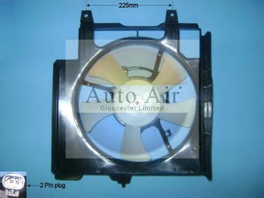 Электродвигатель, вентилятор радиатора AUTO AIR GLOUCESTER 05-1163