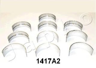 Комплект подшипников коленчатого вала JAPKO 61417A2