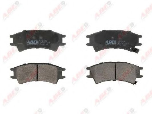 Комплект тормозных колодок, дисковый тормоз ABE C10501ABE