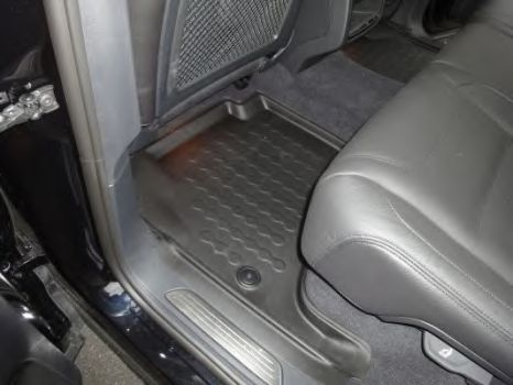 Резиновый коврик с защитными бортами CARBOX 421783000