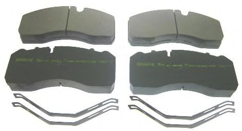 Комплект тормозных колодок, дисковый тормоз AIR FREN 21.29093