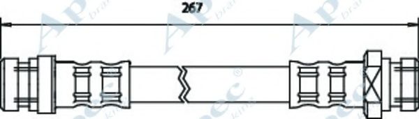 Тормозной шланг PAGID 70540