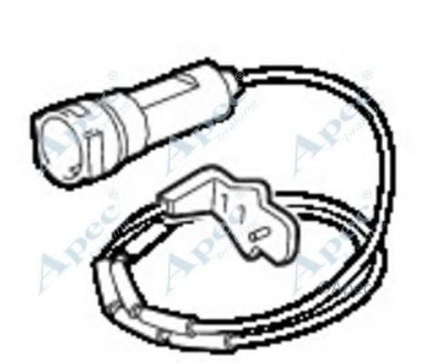 Указатель износа, накладка тормозной колодки APEC braking WIR5117