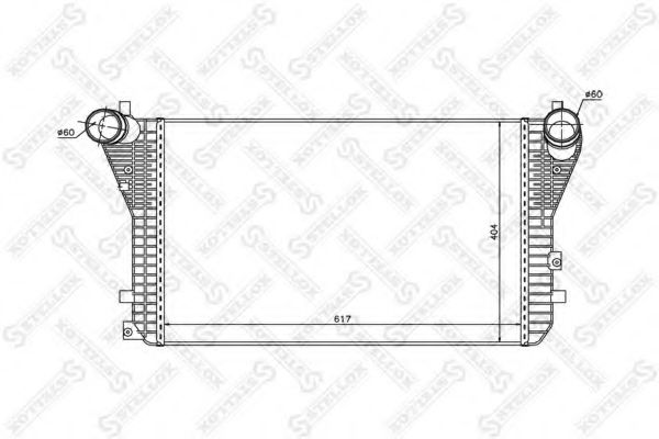 Интеркулер STELLOX 10-40222-SX