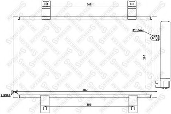 Конденсатор, кондиционер FRIGAIR 24418366