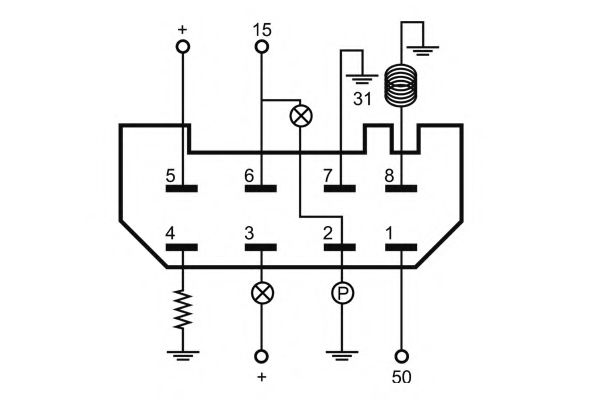 Блок управления, время накаливания NAGARES 03826