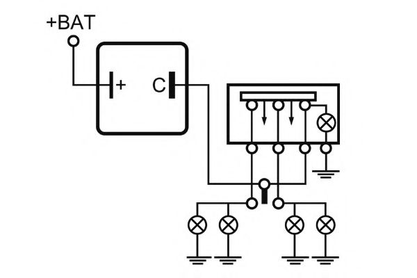 Прерыватель указателей поворота NAGARES 200012