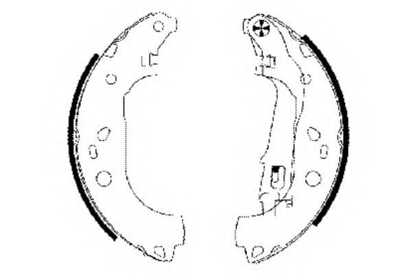 Комплект тормозных колодок HELLA PAGID 8DB 355 002-781