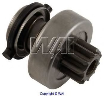 Привод с механизмом свободного хода, стартер WAIglobal 54-9177