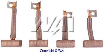 Угольная щетка, генератор WAIglobal BSX134144