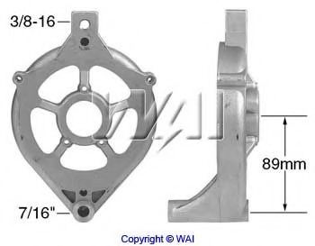 Подвеска, генератор WAIglobal 21209