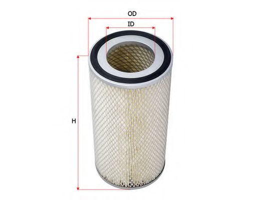 Воздушный фильтр SAKURA  Automotive A-5628