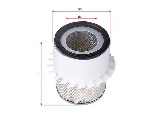 Воздушный фильтр SAKURA  Automotive AS-1034