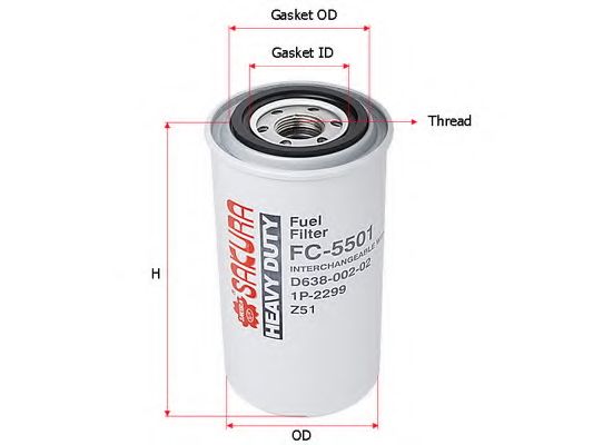 Топливный фильтр RYCO Z51