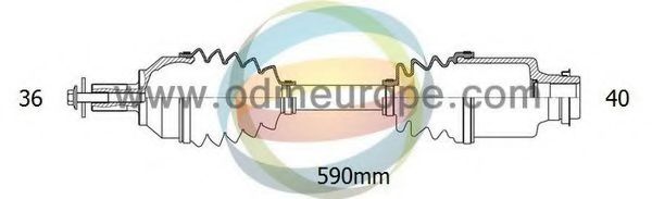 Приводной вал SHAFTEC 305762