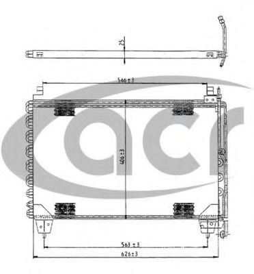 Конденсатор, кондиционер ACR 300567