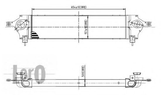 Интеркулер LORO 035-018-0002