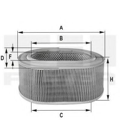 Воздушный фильтр FIL FILTER HPU 4364