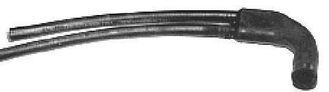 Шланг радиатора Metalcaucho 07945