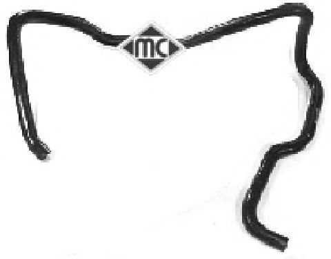 Шланг, теплообменник - отопление Metalcaucho 08348