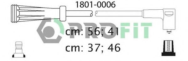 Комплект проводов зажигания PROFIT 1801-0006