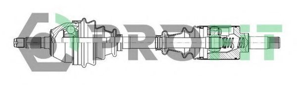 Приводной вал PROFIT 2730-0062