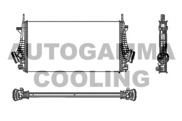 Интеркулер AUTOGAMMA 105338