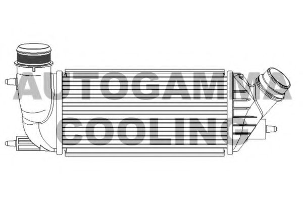 Интеркулер AUTOGAMMA 105720