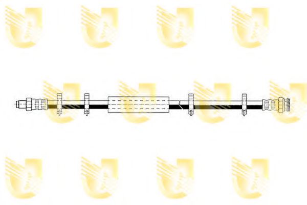 Тормозной шланг UNIGOM 372644